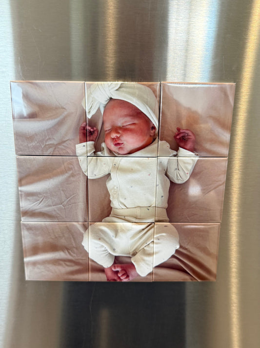 Custom 3x3 Magnet Puzzle