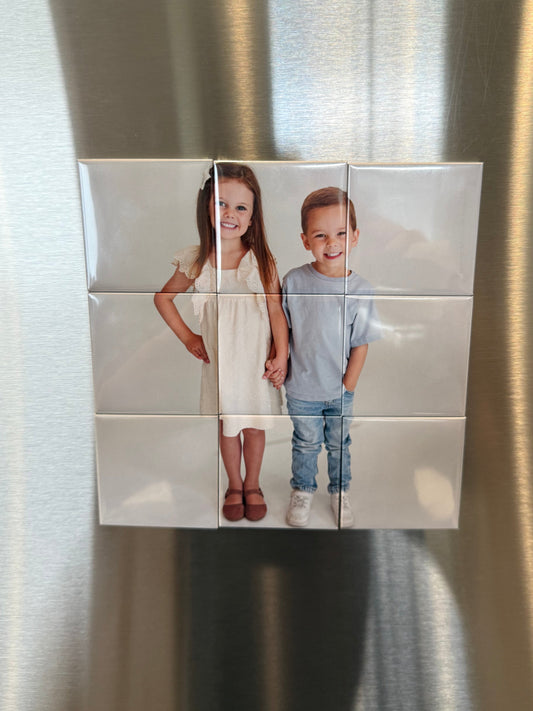 Custom 3x3 Magnet Puzzle